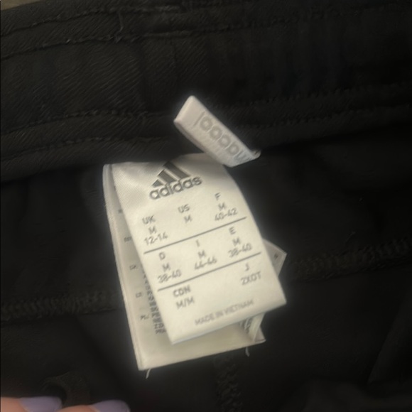 Mens Adidas Black Sweatpants - Picture 2 of 2